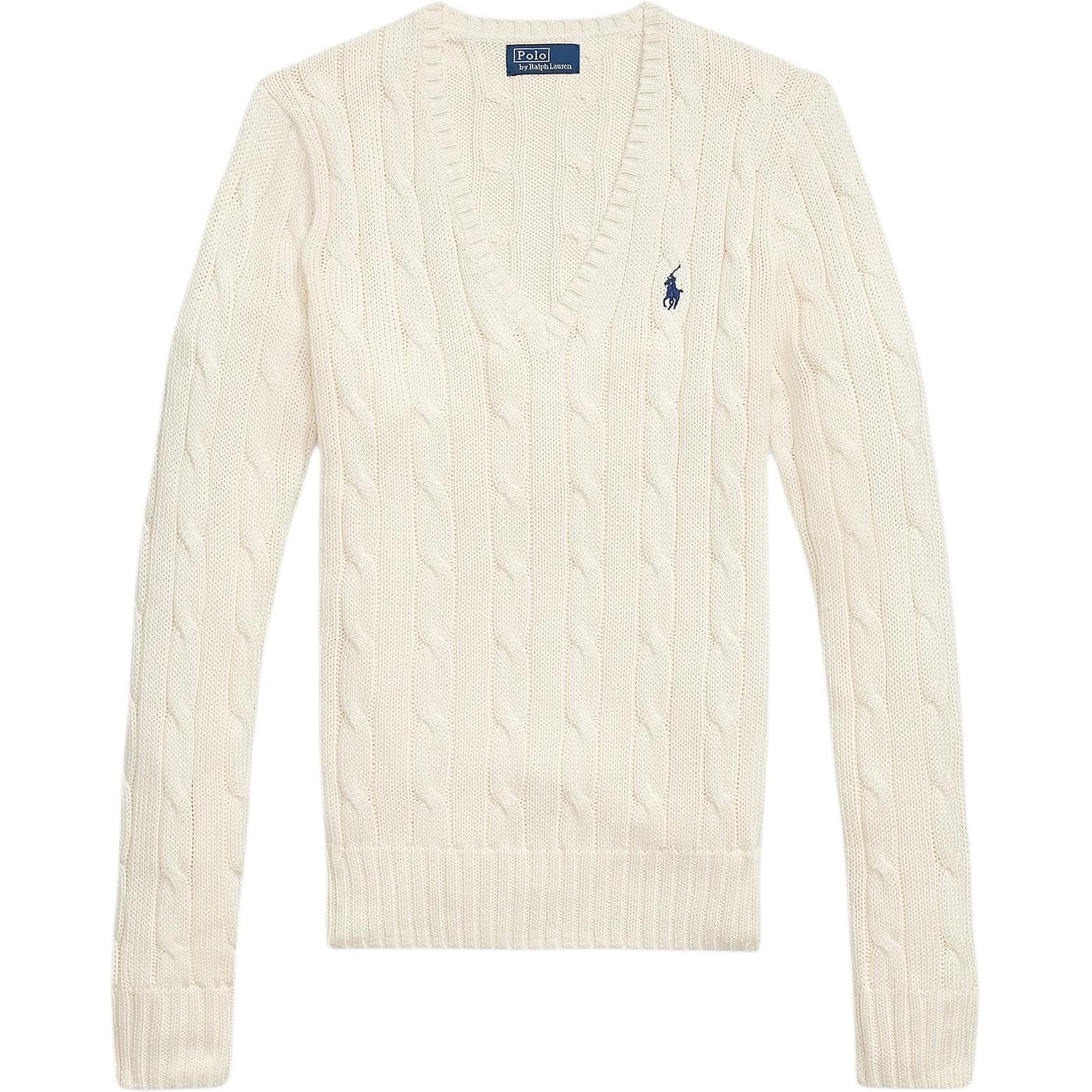 Кофта Polo Ralph Lauren SS25 Трикотаж Стандартный размер Женские Кремы - изображение 1