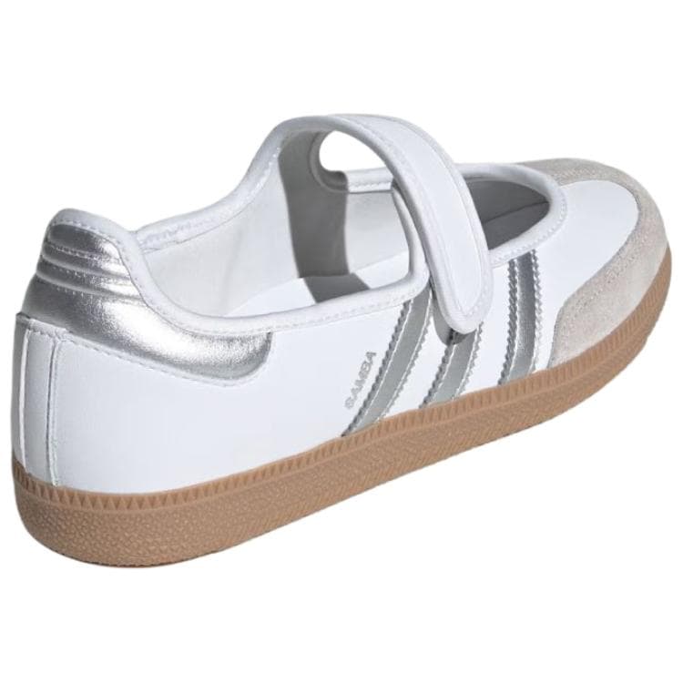 Adidas Originals Samba Jane Туфли Мэри Джейн Женские Белые - изображение 4