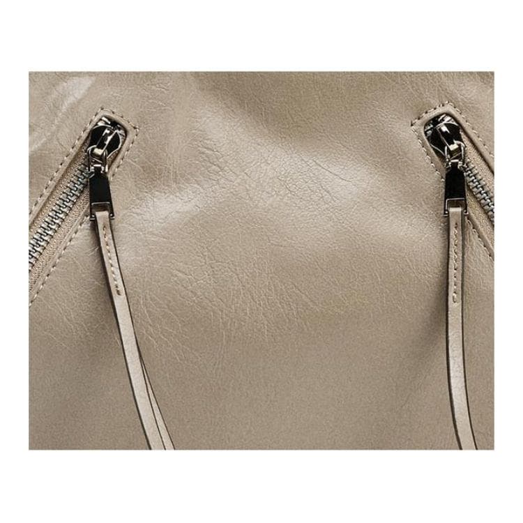 Мини-сумка ZARA ПУ (полиуретан) Сумка Сумка через плечо Женская Серого цвета - изображение 5