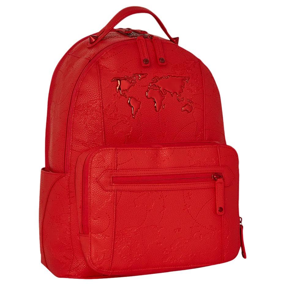 Рюкзак SPRAYGROUND Веганская кожа Рюкзак Унисекс Камень Красный - изображение 3