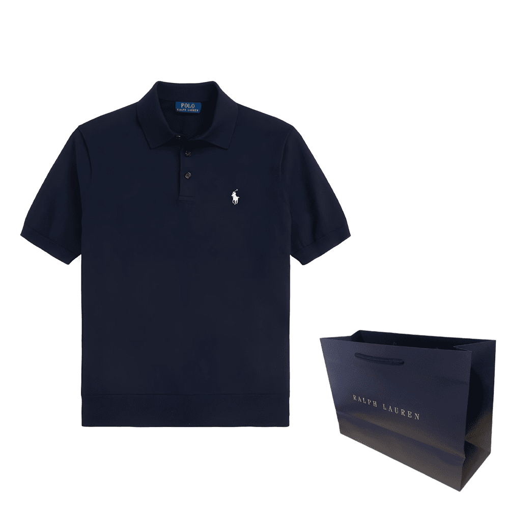 Поло Polo Ralph Lauren Polo Стандартный Размер Мужской Темно-Синий - изображение 6