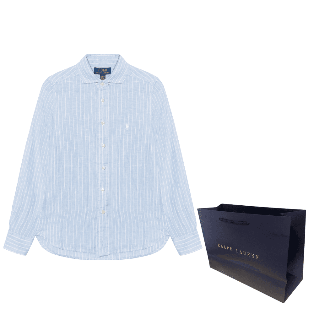 Polo Ralph Lauren Рубашка SS25 Синий Детский - изображение 6