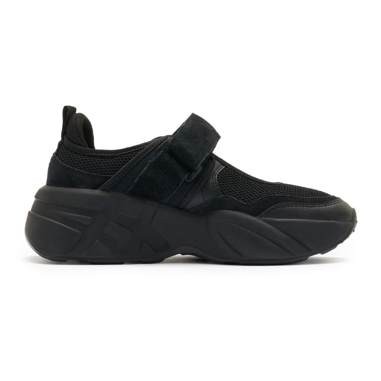 Onitsuka Tiger Платформа Туфли Мэри Джейн Женские Черные - изображение 2