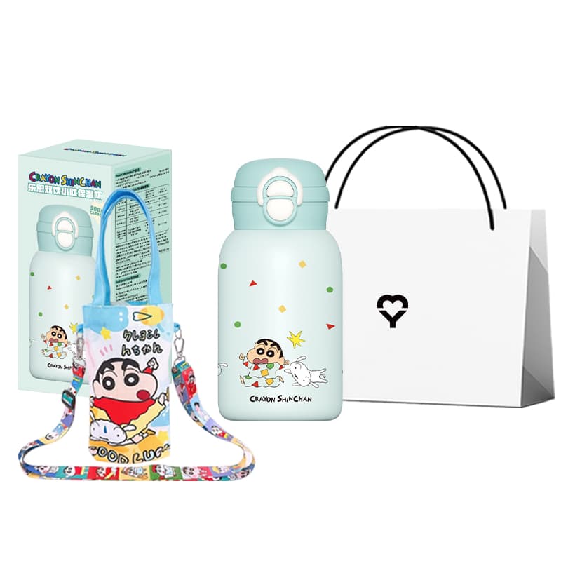 Crayon Shinchan Двойная ручка термокружка 500 мл - изображение 11