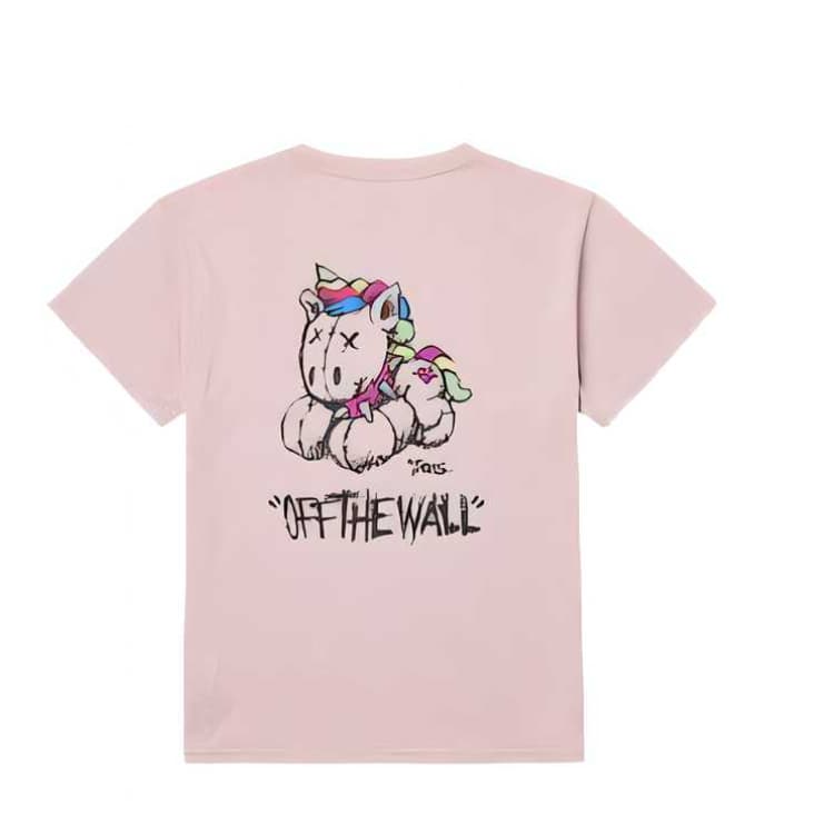 Футболка VANS Розовые Женские T-рубашки - изображение 2