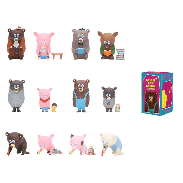 Фигурка POP MART GREEN COW GARDEN 12 - изображение 1