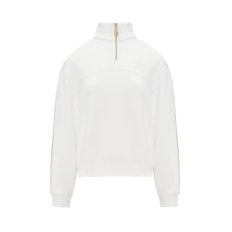 Кофта LI-NING 1990 Gold Medal Collection Свободный покрой Воротник-стойка Пуловер Свитшот Женский - изображение 1
