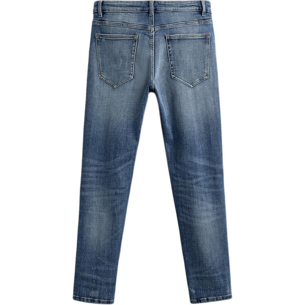 Штаны ZARA Medium Blue Men's Jeans ZARA Средне-синие мужские джинсы - изображение 2