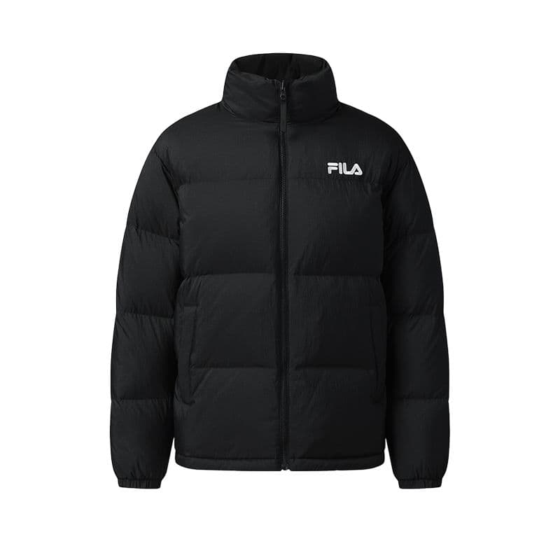 Зимняя куртка FILA ORIGINALE Пуховик Унисекс Глубокий черный - изображение 1