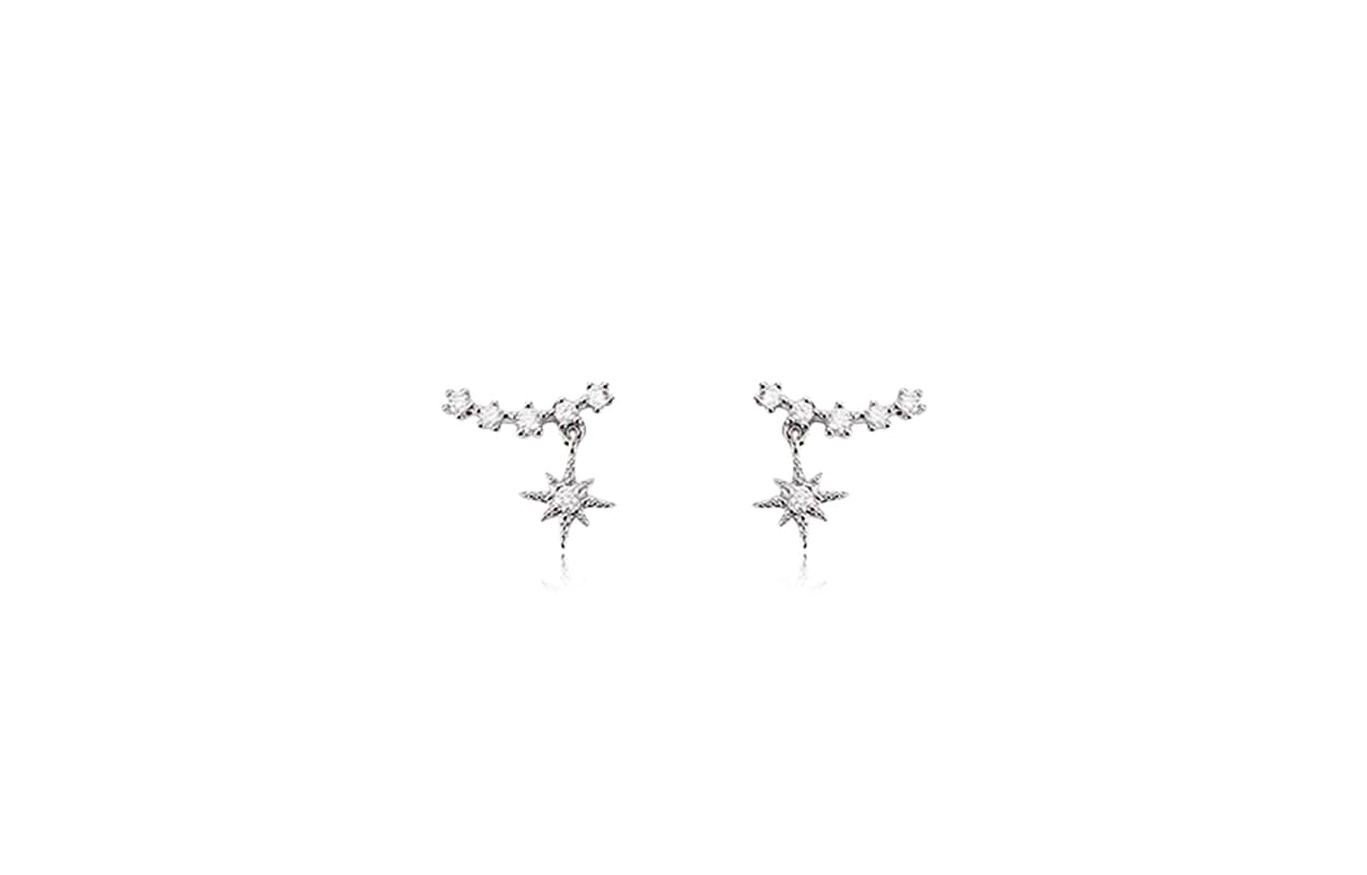 Серьги Inkopper Серьги-гвоздики из сплава женские - изображение 1