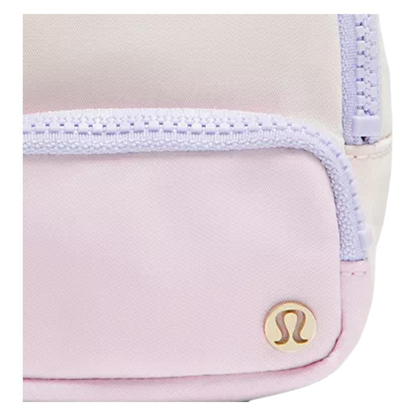 Портмоне Lululemon Everywhere Нейлон Маленький Кошелек для монет Мужской Светлый Айвори Белый Радость Розовый Спокойный Синий - изображение 4