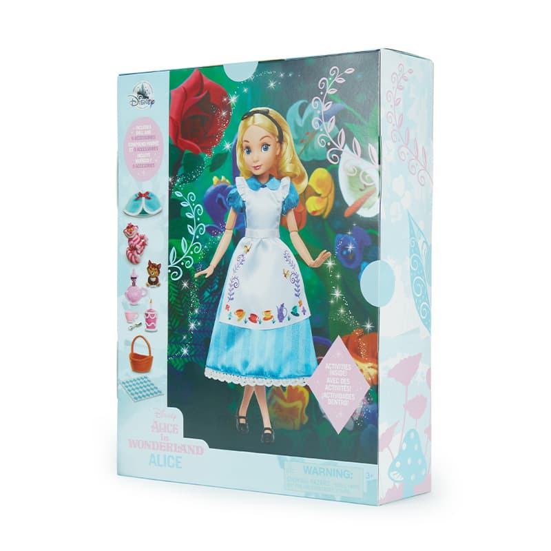 Disney x Disney Store Анна Эльза Элис Холодное сердце История Книга Кукла Одежда Наборы для платья - изображение 9