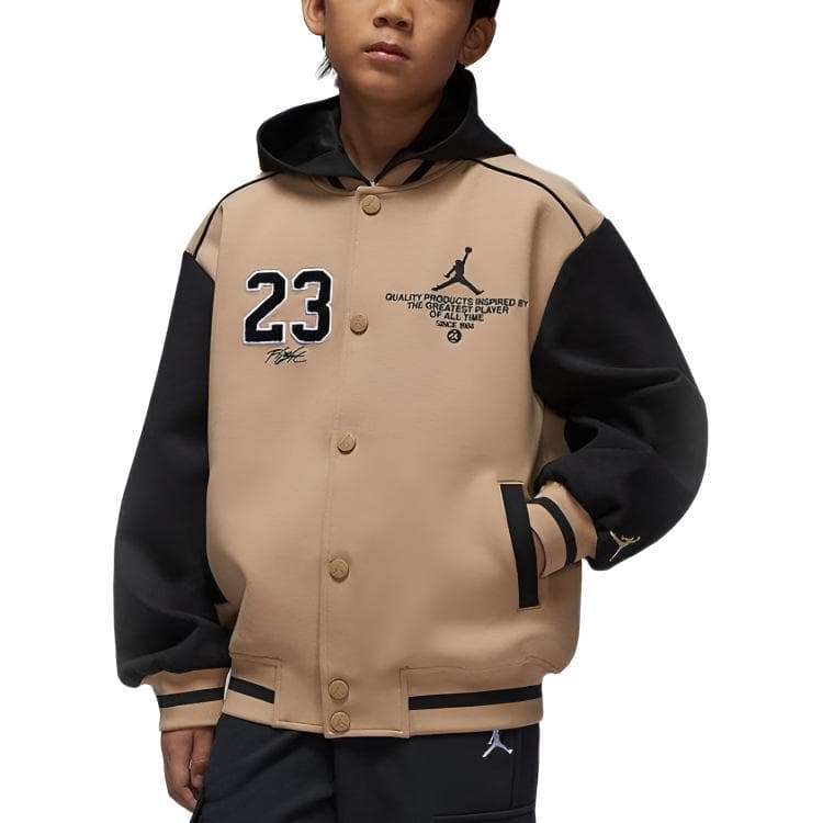 Jordan 23 Коричневый Kids Куртки - изображение 2