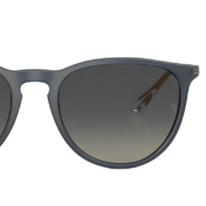 Солнцезащитные очки RayBan Нейлоновые Круглые Солнцезащитные Очки Унисекс Резиновый Пластик Синий - изображение 2