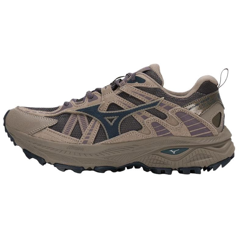 Кроссовки для бега Mizuno Racer Trail Амортизация Дышащая Легкая Беговая Обувь Унисекс Серый - изображение 1