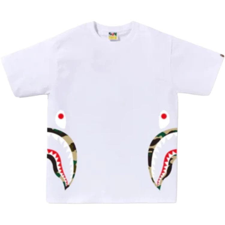 Футболка BAPE 1ST Camo Side Shark Tee T - изображение 5