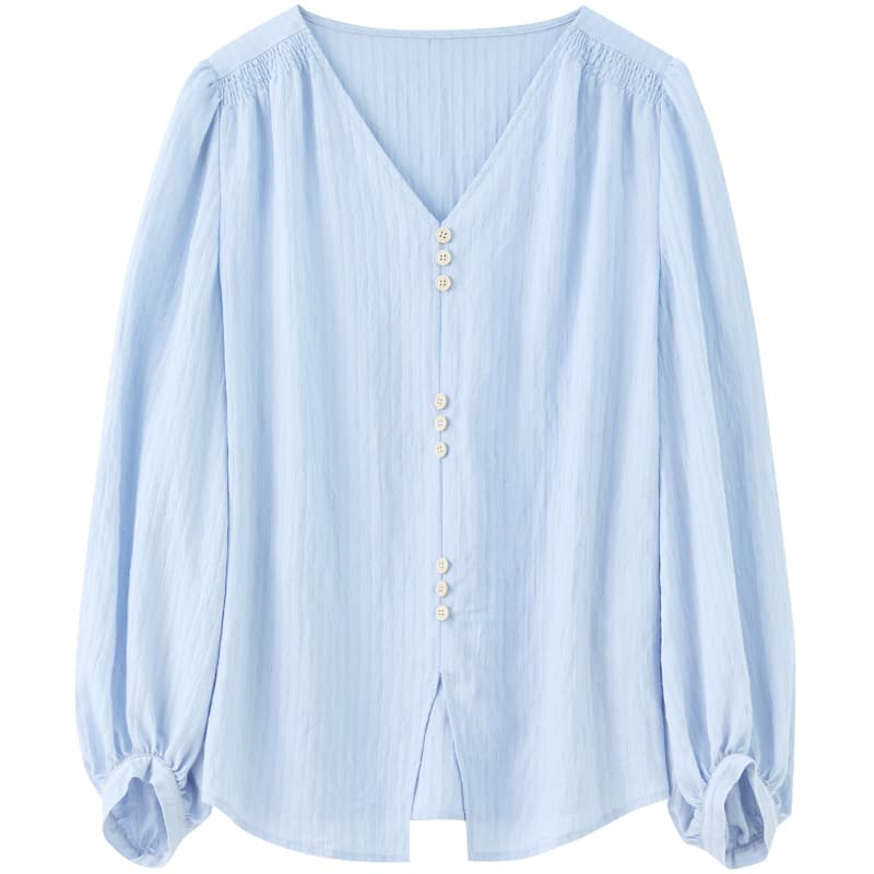 Блузка SENTUBILA Blue Women's Shirts SENTUBILA Синий Женские Рубашки - изображение 1