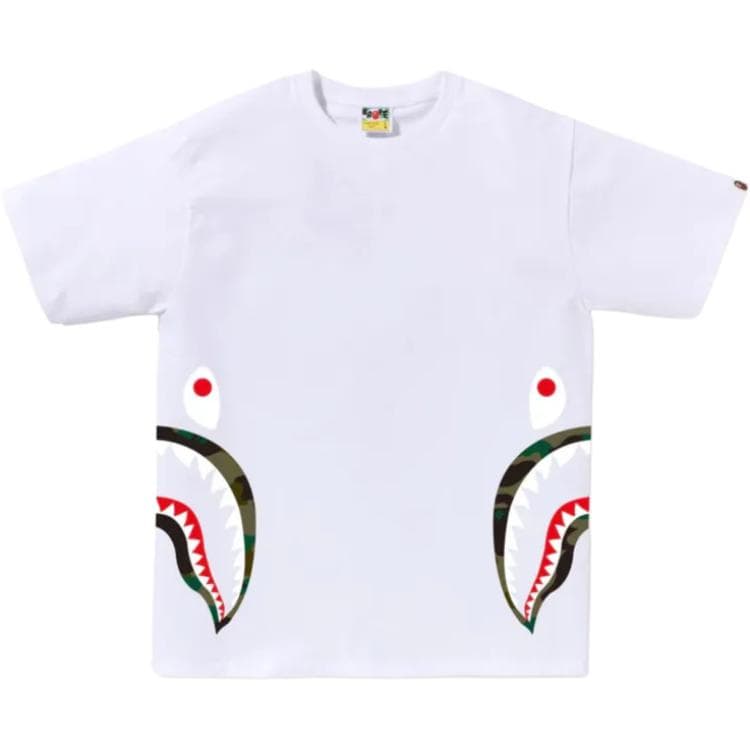 Футболка BAPE 1ST Camo Side Shark Tee T - изображение 4