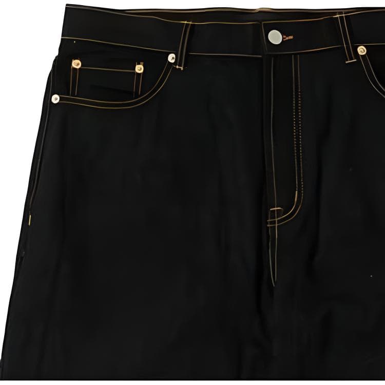Штаны PALACE SS23 Baggier Jean Black - изображение 4