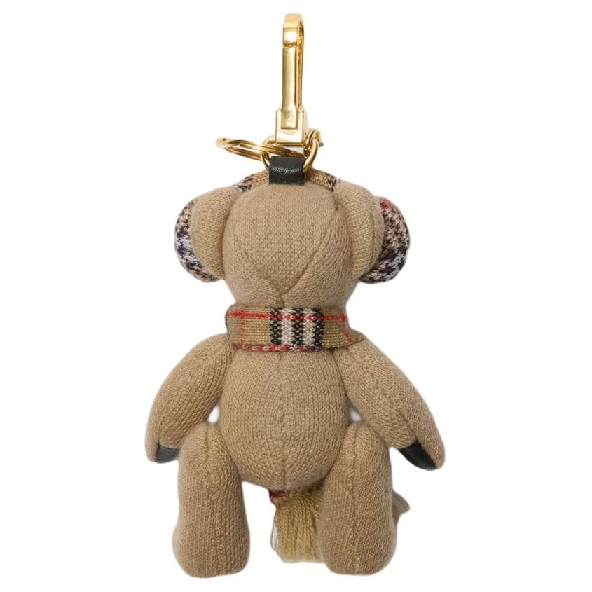 Сумка Burberry Брелок В Виде Медвежонка Thomas Фурнитура Из Матового Металла - изображение 2