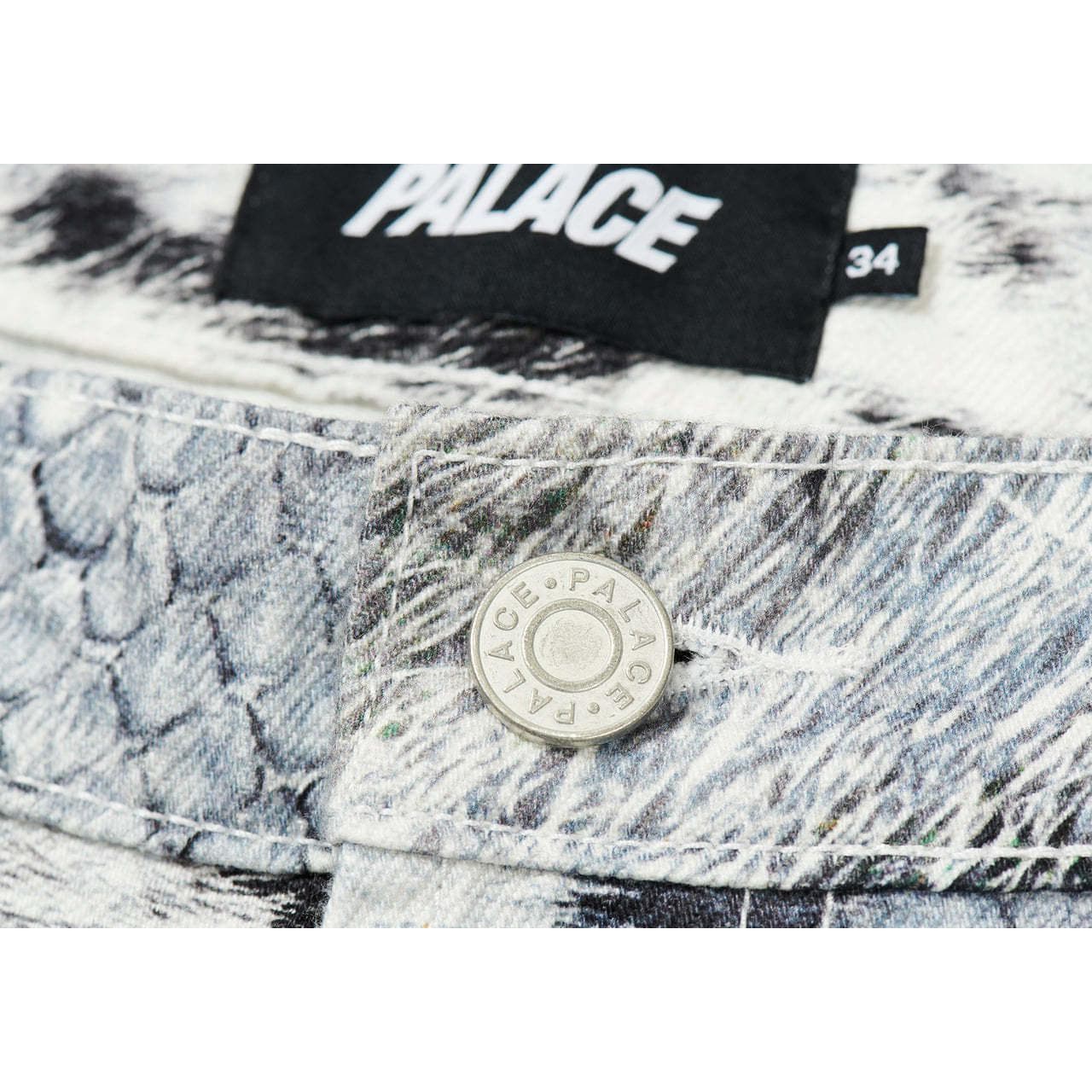 Штаны PALACE FW23 ANIMAL PRINT JEAN - изображение 3