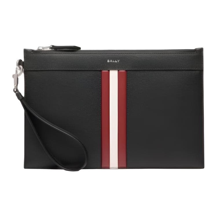 Сумка BALLY Клатч из коровьей кожи мужской черный - изображение 1