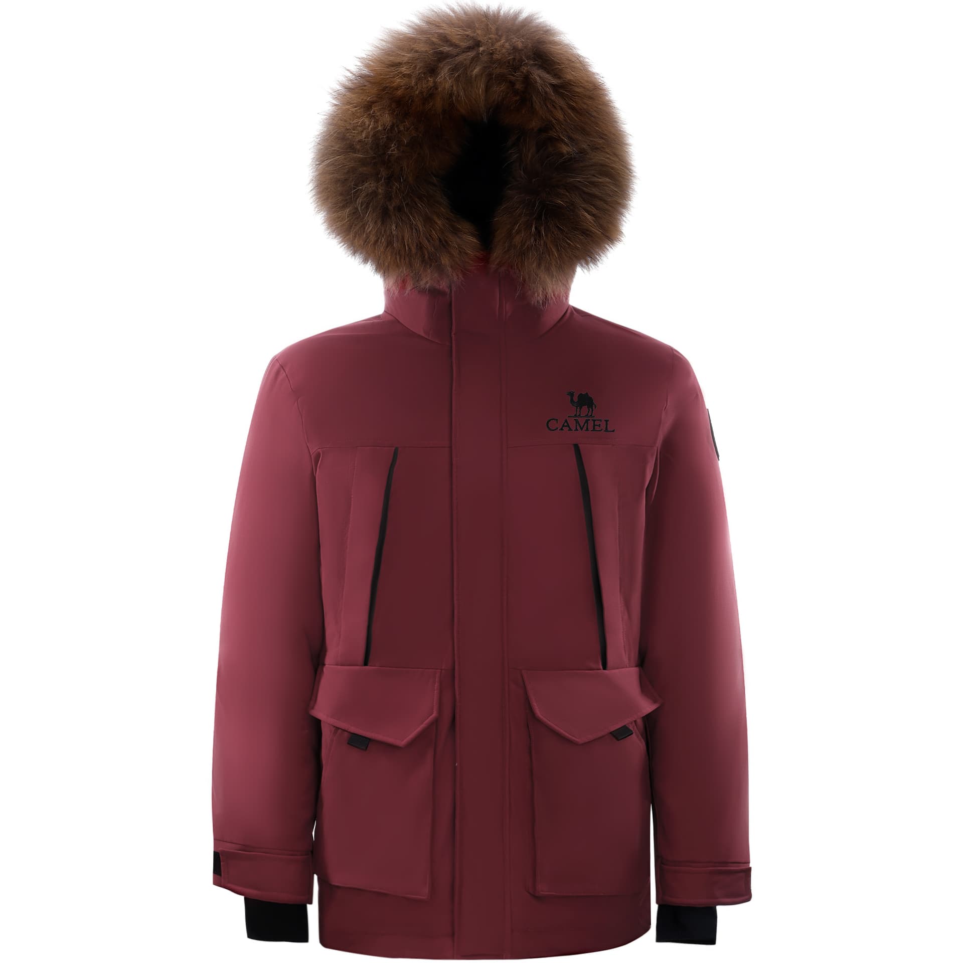 Зимняя куртка Верблюжий цвет Warm Fleece Collection Пуховик Унисекс - изображение 1