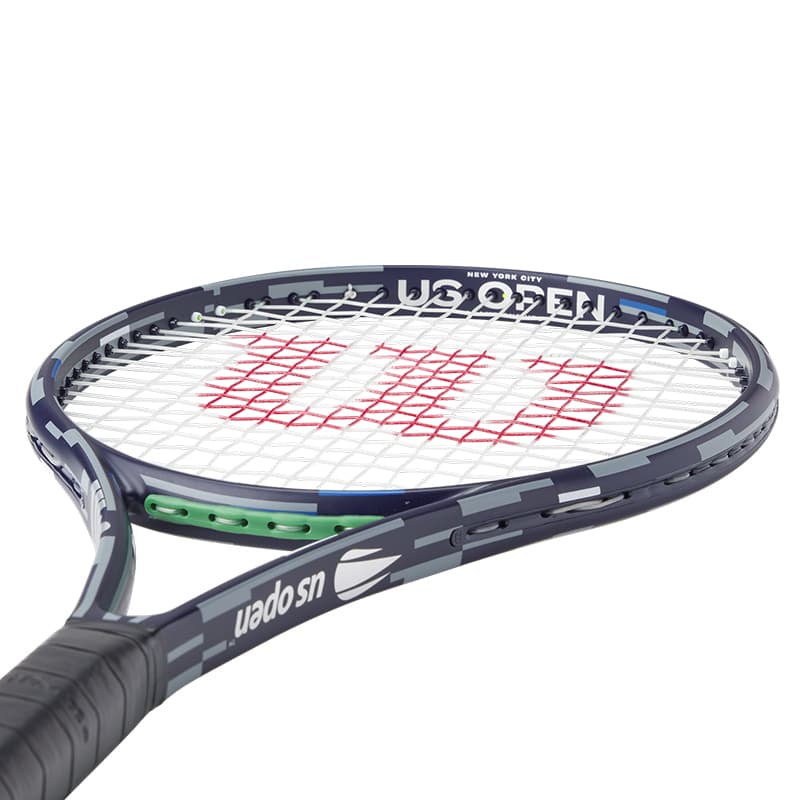 Wilson BLADE V9 100L US Распакованный 2025 285г Ракетка Вес 100 Квадратных Дюйм Голова Размер Черный Серебряный Цвет - изображение 4