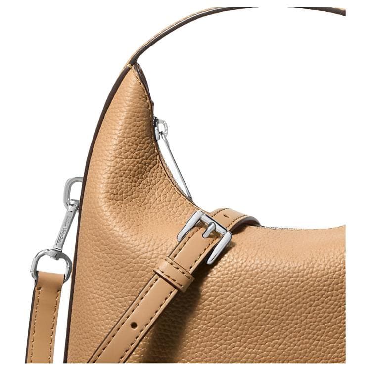Сумка MICHAEL KORS Ember Пескоструйная кожа Сумка через плечо Сумка Маленькая Женская Арахис - изображение 4