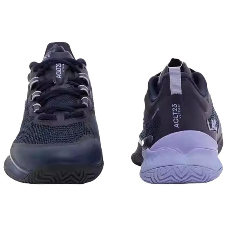 Кроссовки для тенниса LACOSTE AG LT23 Дышащие Низкие Кроссовки для Тениса Женские Глубокий Космос Фиолетовый - изображение 4