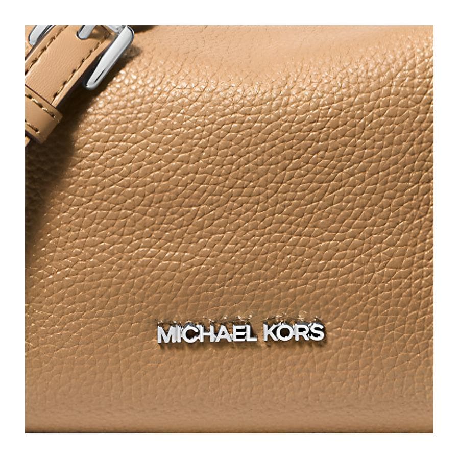 Сумка MICHAEL KORS Ember Пескоструйная кожа Сумка через плечо Сумка Маленькая Женская Арахис - изображение 3