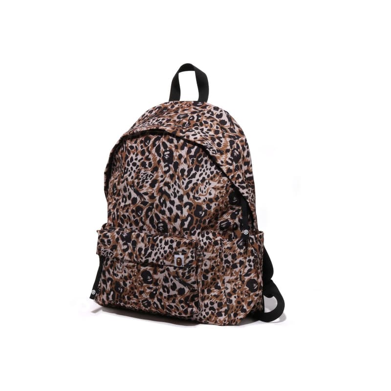 Рюкзак A BATHING APE Leopard Print Backpack - изображение 2