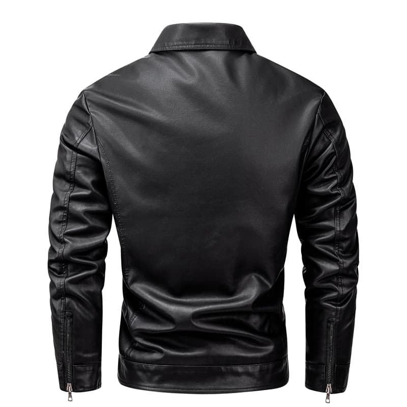Кожаная куртки PIERRE CARDIN Мужская кожаная куртка - изображение 2