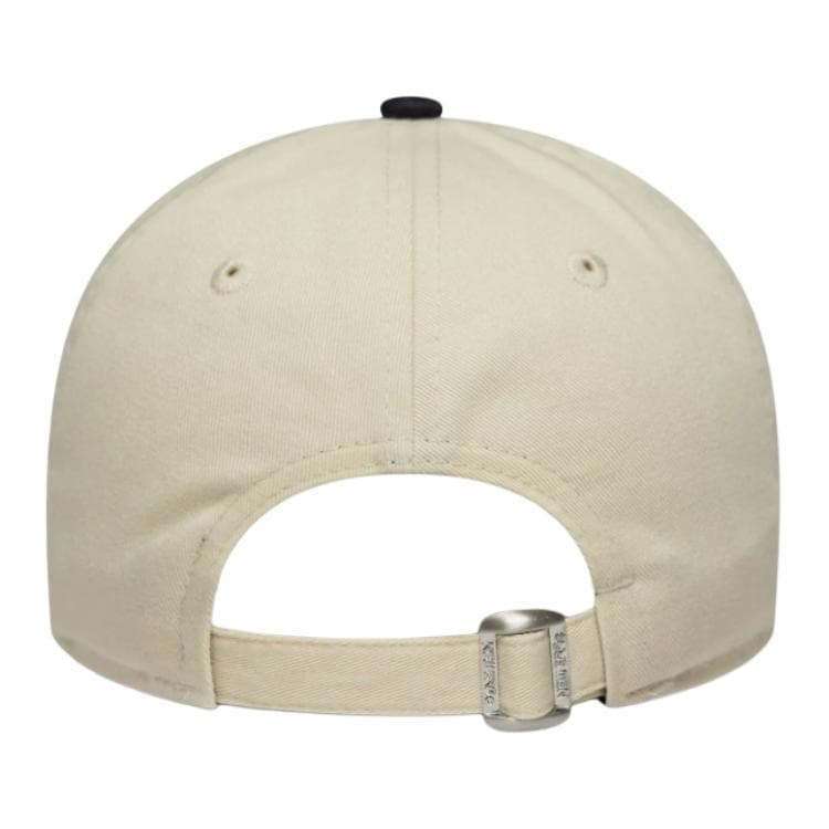 Кепка New Era 100% хлопок Женские бейсболки Черный Кремовый Текстура - изображение 4