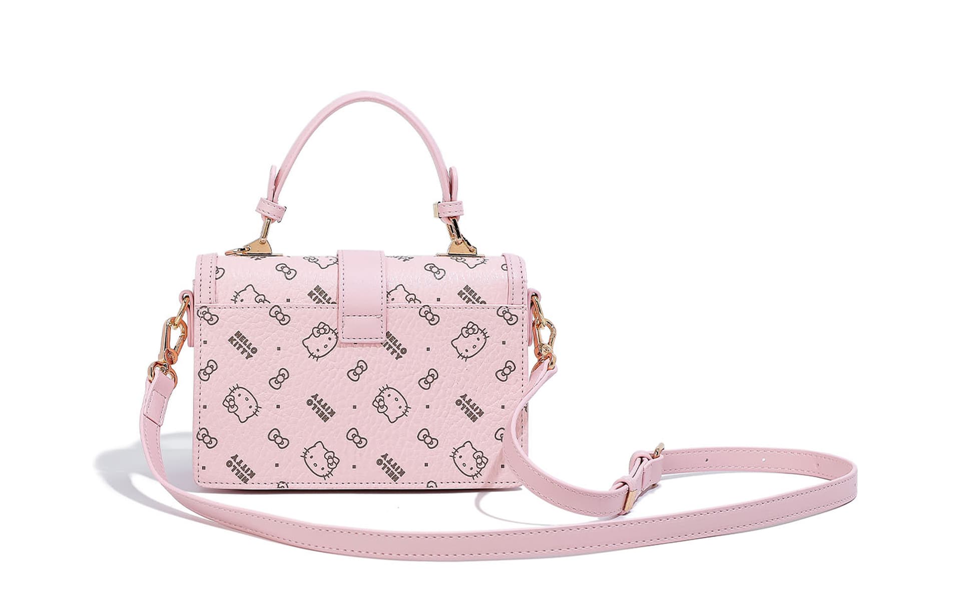 Сумка Санрио Hello Kitty Hello Kitty PU (полиуретан) Сумка через плечо Сумка Обычная (стандартная) Женская Розовая - изображение 2