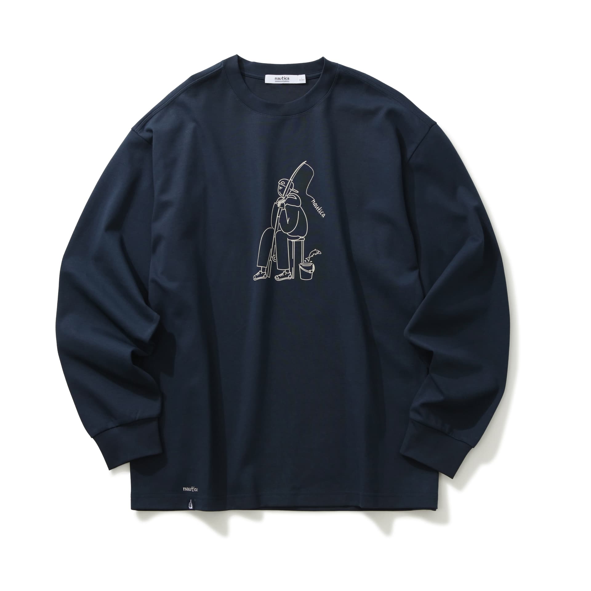 Футболка Nautica White Sail T-рубашка унисекс - изображение 2