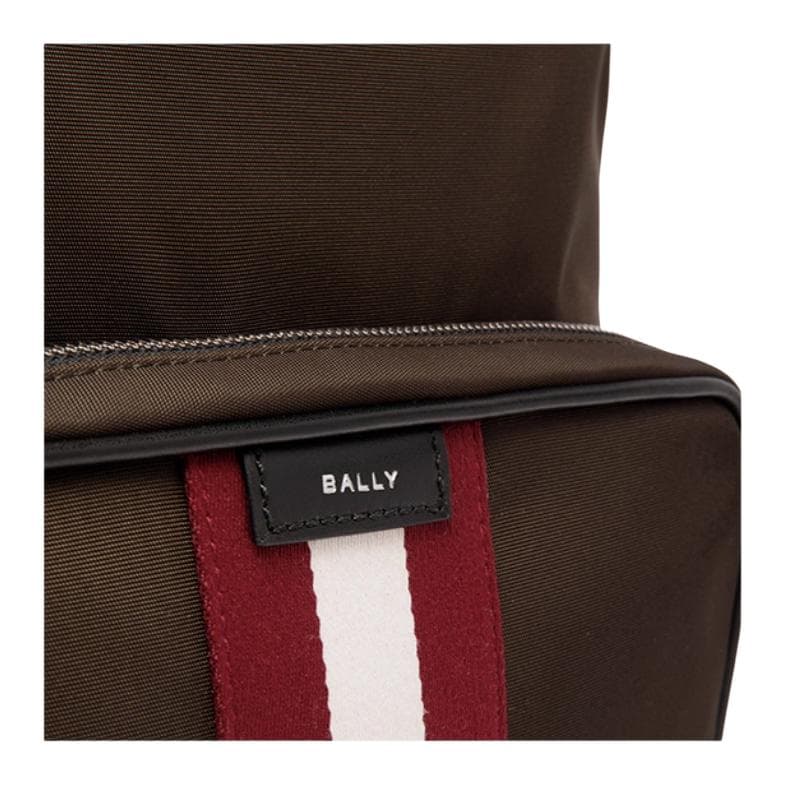 Рюкзак Bally Logo Zip Backpack Large Green - изображение 5