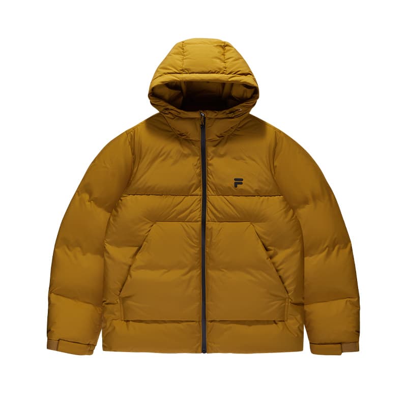 Зимняя куртка FILA FUSION LIFE Caramel Brown BN Unisex Down Jackets FILA FUSION LIFE Карамельный Коричневый BN Унисекс Пуховики - изображение 1