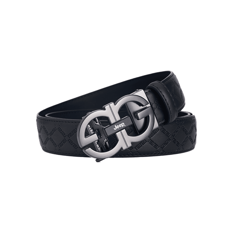 Ремень Jeep Коровья кожа Цинковый сплав Кожаные ремни Мужской Ширина корпуса 3,5 см - изображение 2