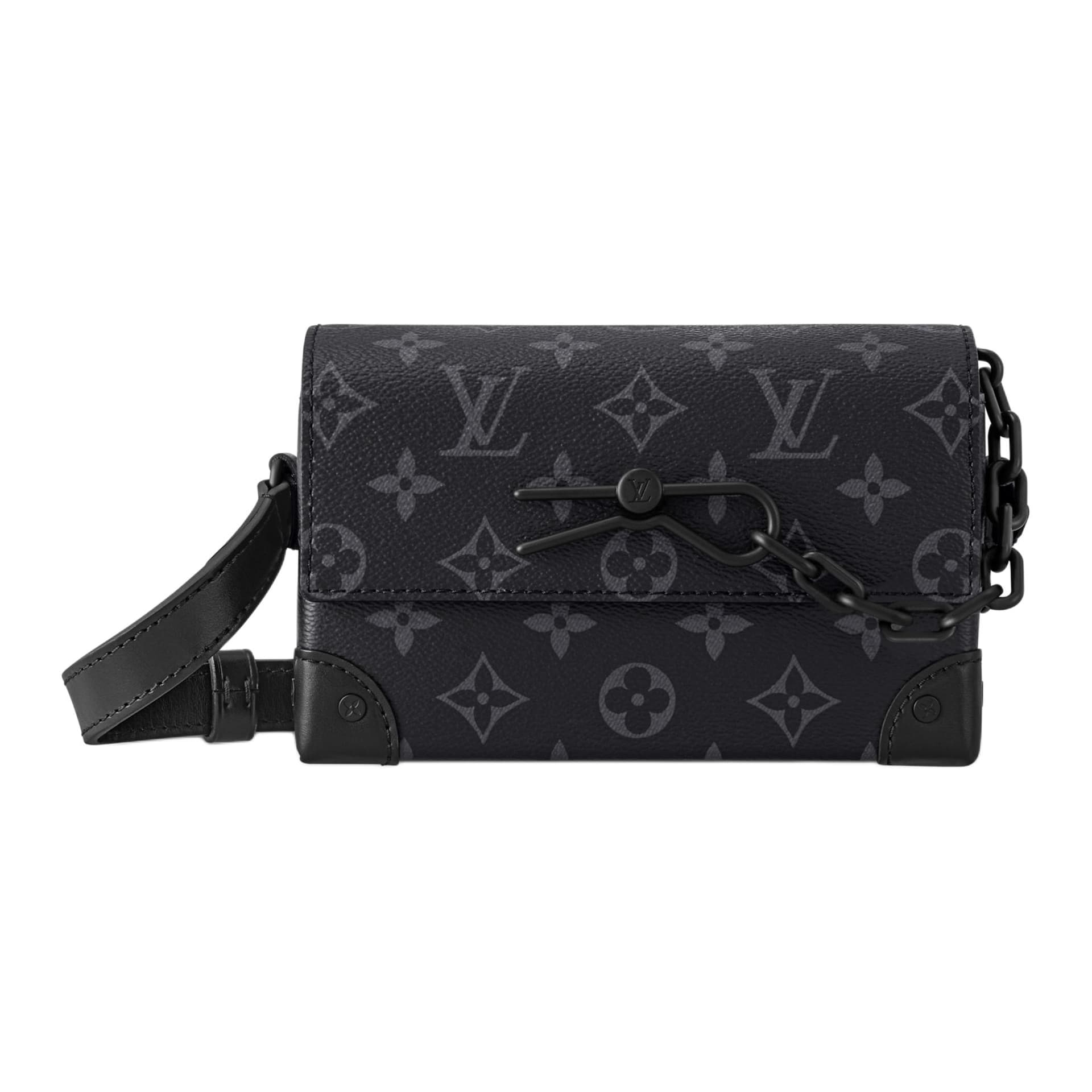 Сумка через плечо Louis Vuitton Steamer Mini Black - изображение 1