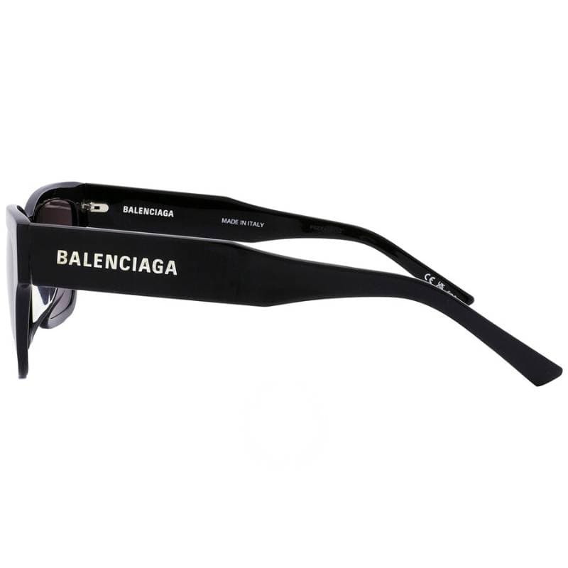Солнцезащитные очки Balenciaga Квадратные Солнцезащитные Очки Унисекс Черные - изображение 4