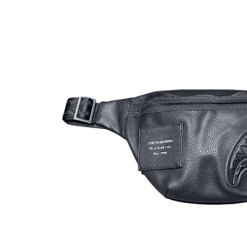 Поясная сумка SPRAYGROUND ПВХ (поливинилхлорид) Поясная сумка (бандана) Унисекс Черный - изображение 2