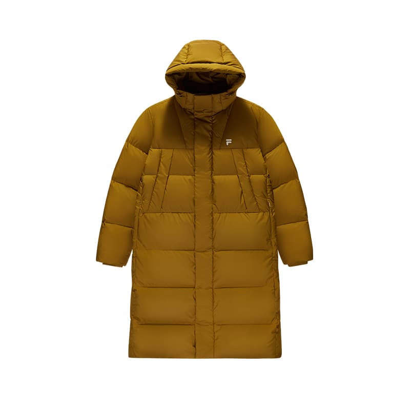 Зимняя куртка FILA FUSION LIFE Caramel Brown BN Unisex Down Jackets FILA FUSION LIFE Карамельный Коричневый BN Унисекс Пуховики - изображение 1