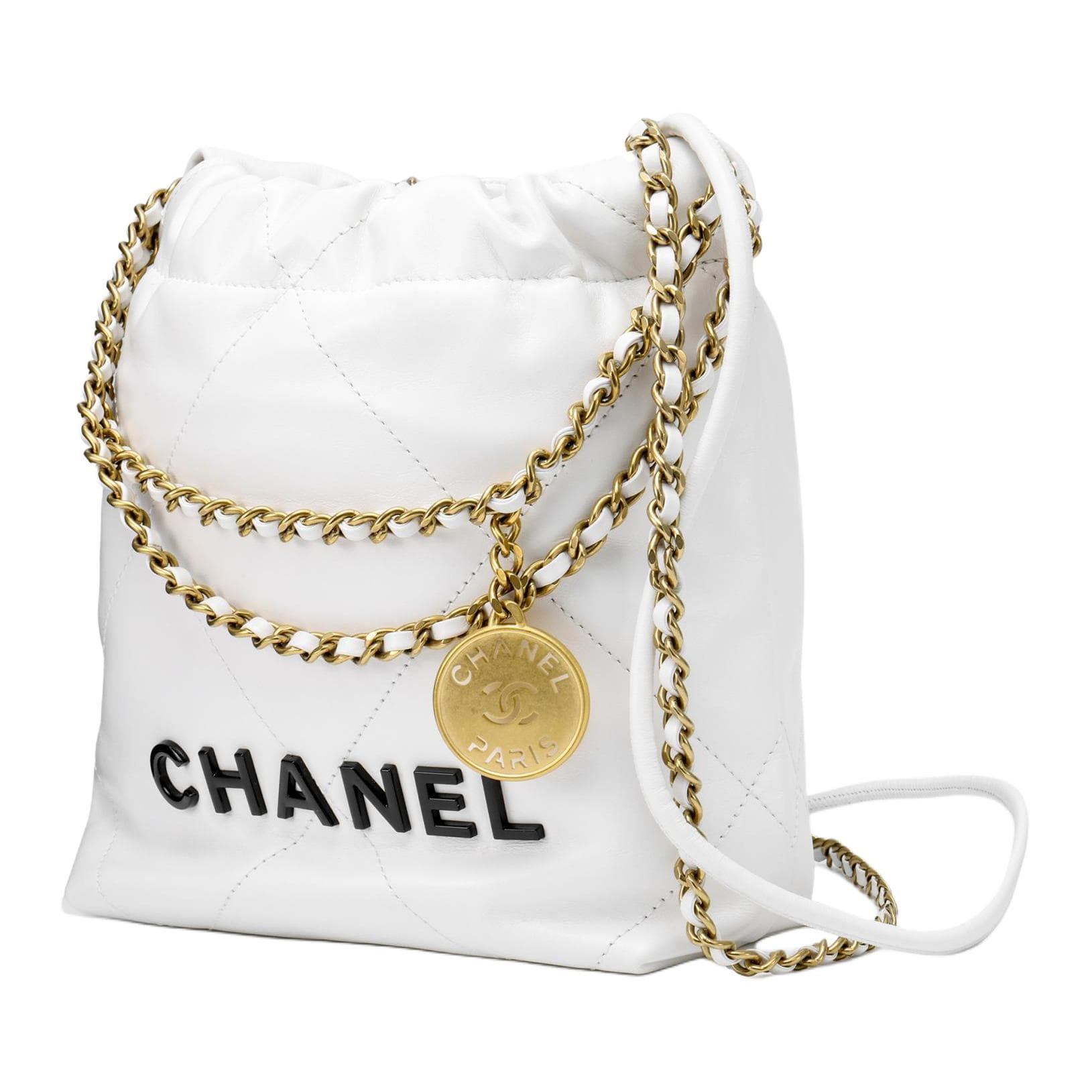 Сумка через плечо CHANEL 22Bag 24C Logo - изображение 2