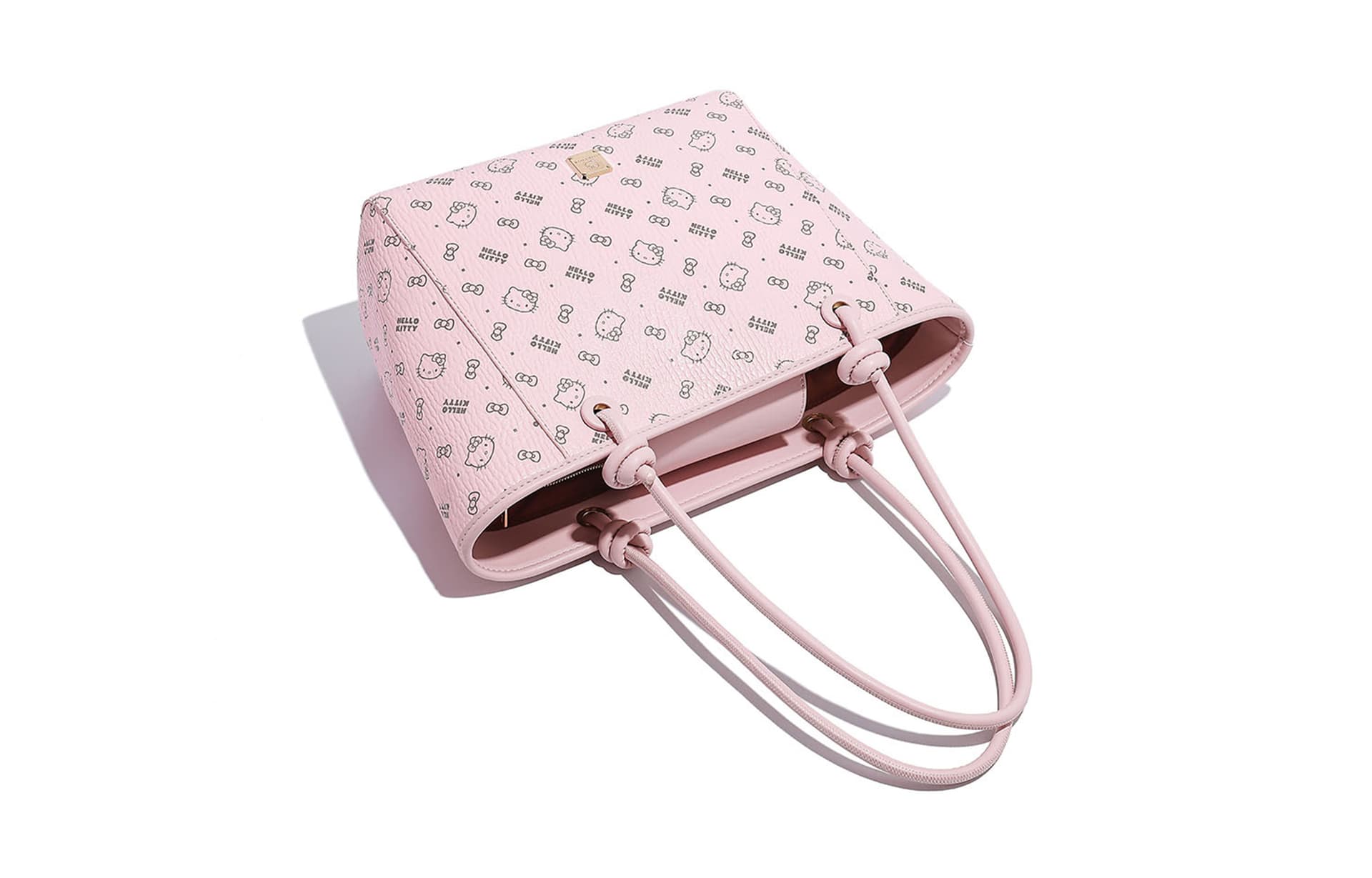Мини-сумка Sanrio Hello Kitty PU (полиуретан) Сумка через плечо Стандартная Женская Розовая Коричневая - изображение 2
