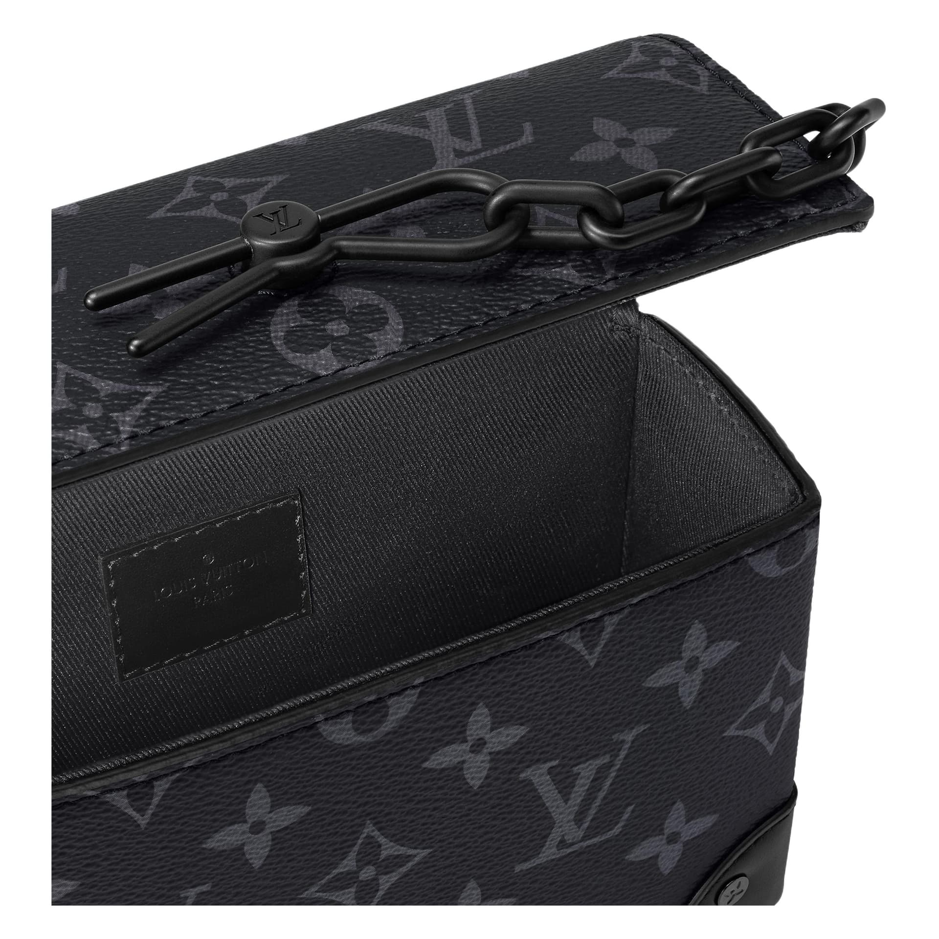 Сумка через плечо Louis Vuitton Steamer Mini Black - изображение 5