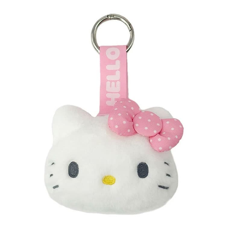 Sanrio Characters Для лица Ярлык MC Hello Kitty Мягкие брелоки-игрушки H14,5cm - изображение 1