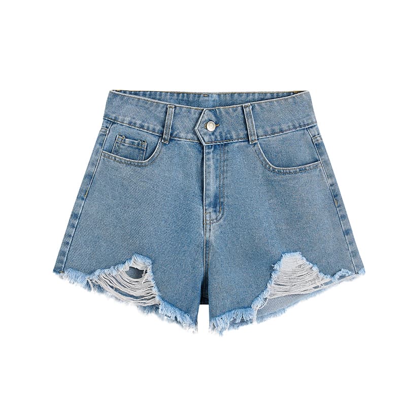 Джинсовые шорты Jifffly Blue Unisex Джинсовые шорты - изображение 1