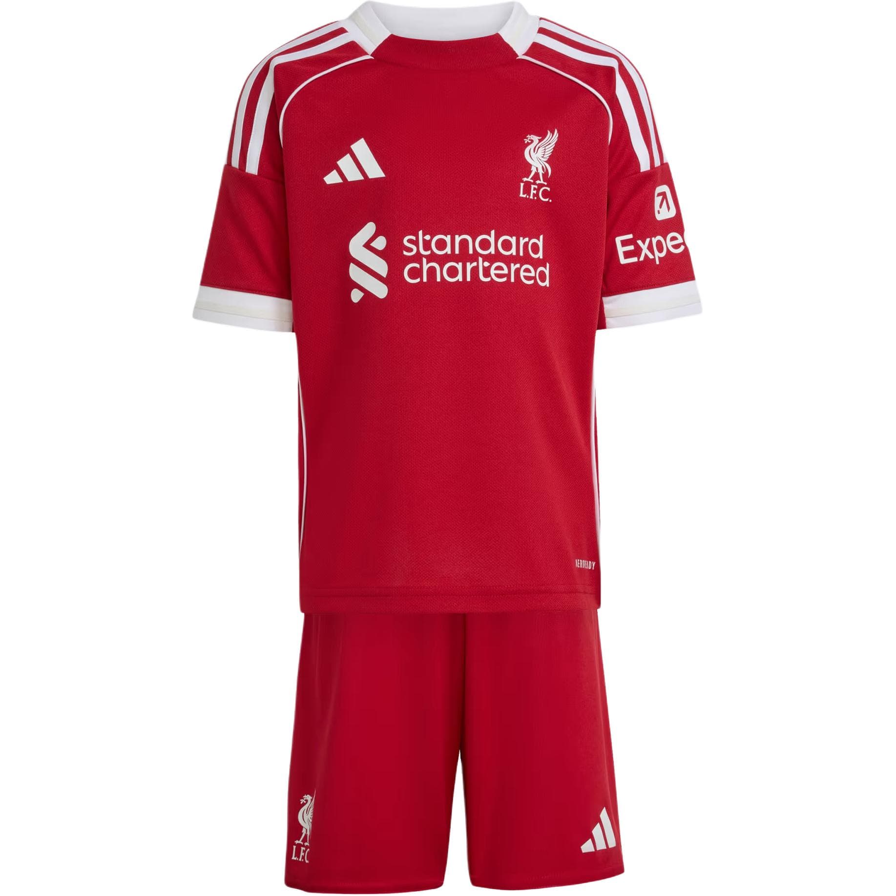 Adidas Повседневные спортивные костюмы Football SS25 Liverpool FC 25 26 Домняя мини-версия Комплект для детей - изображение 1