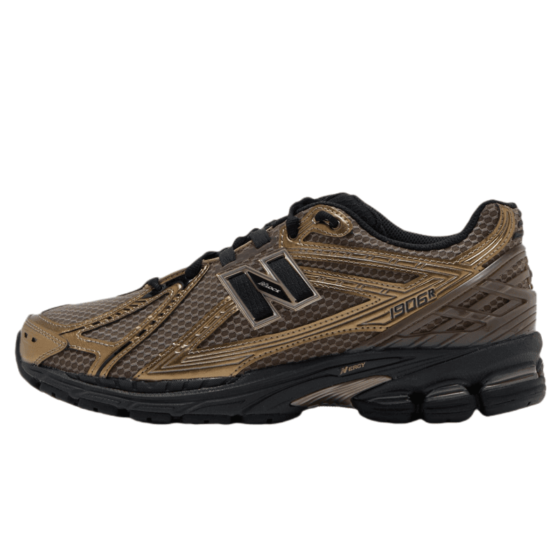 Кроссовки для бега New Balance 1906 Устойчивые к истиранию низкие беговые кроссовки унисекс черные - изображение 1